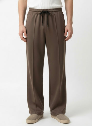 SCOOBA INTERLOCK TROUSER | BROWN