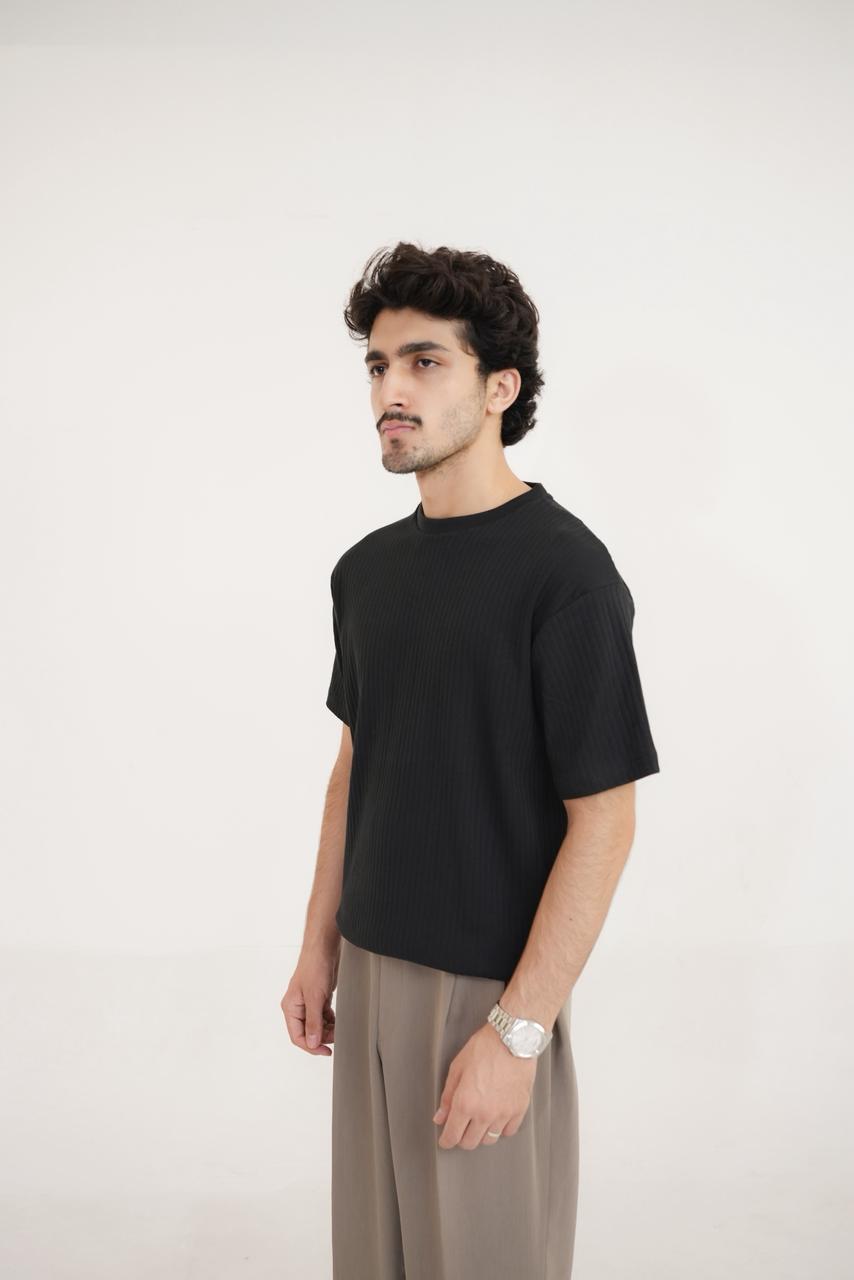 DROP NEEDLE T SHIRT | BLACK